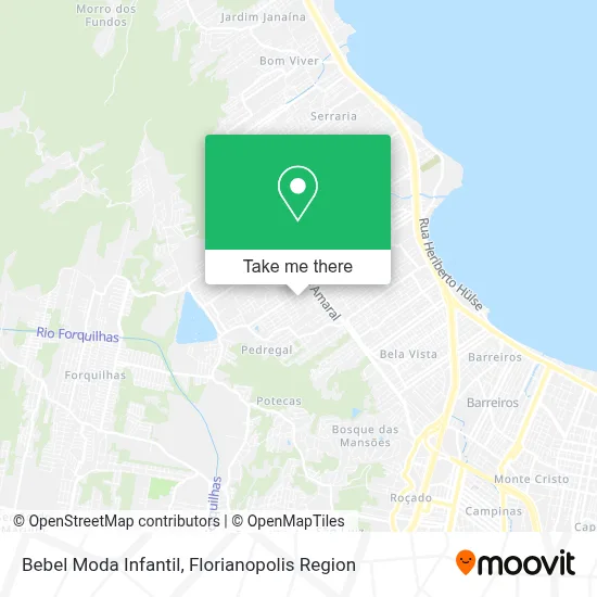 Bebel Moda Infantil map
