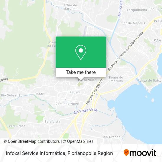 Infoxsi Service Informática map