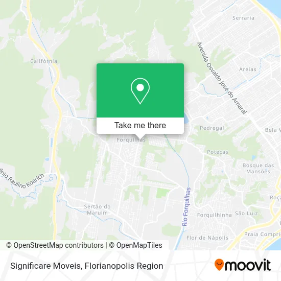 Significare Moveis map