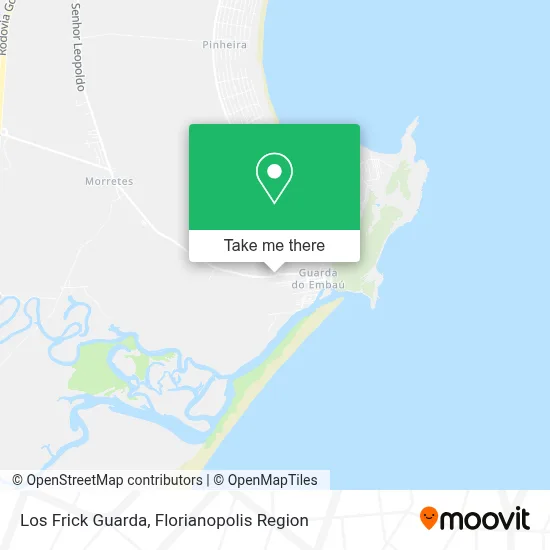 Los Frick Guarda map