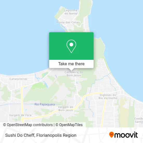 Sushi Do Cheff map