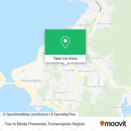 Top In Moda Presentes map