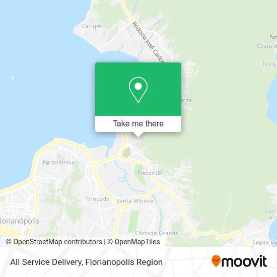 All Service Delivery map