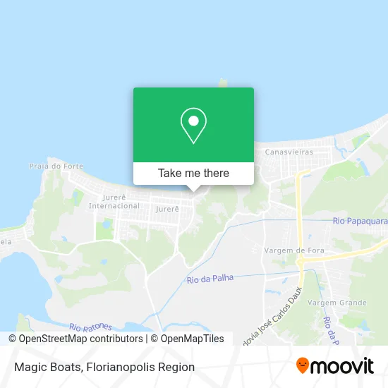 Magic Boats map