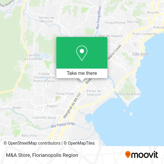M&A Store map