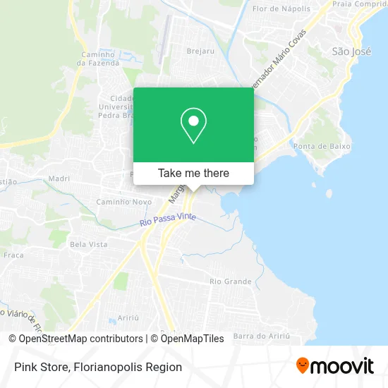 Pink Store map
