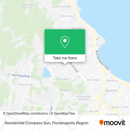 Residential Compass Sun map