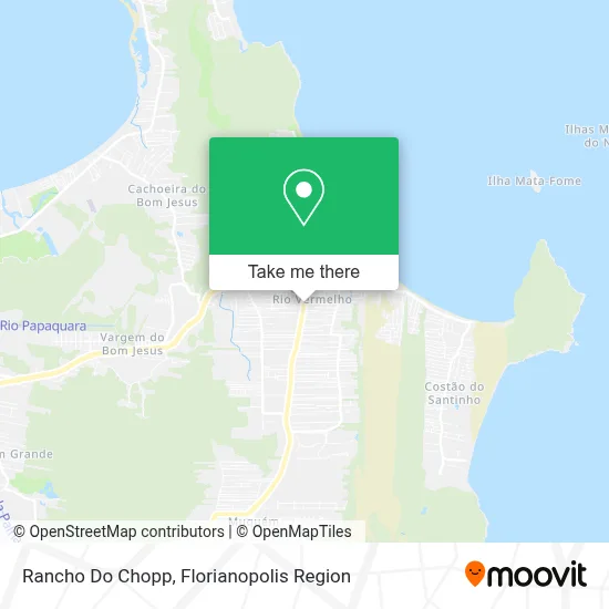 Rancho Do Chopp map