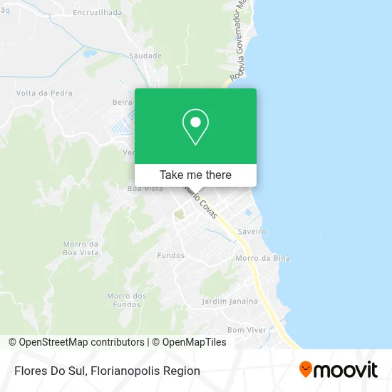 Flores Do Sul map