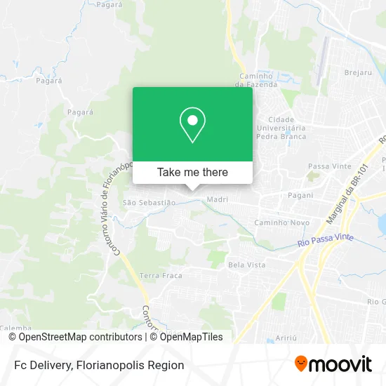 Fc Delivery map