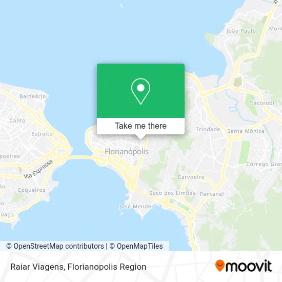 Raiar Viagens map