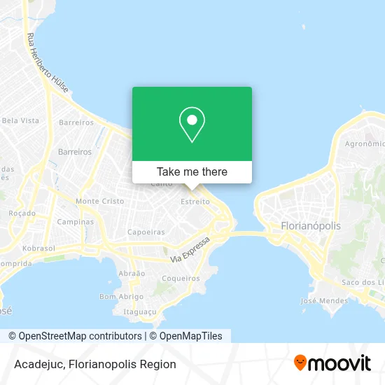 Acadejuc map