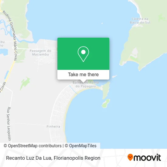 Recanto Luz Da Lua map