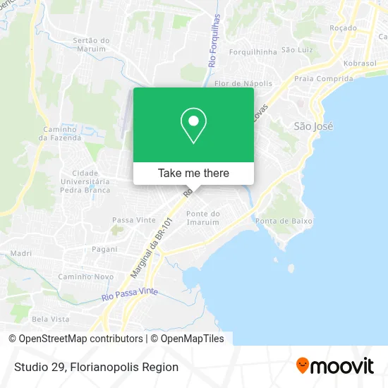 Studio 29 map