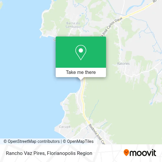 Rancho Vaz Pires map
