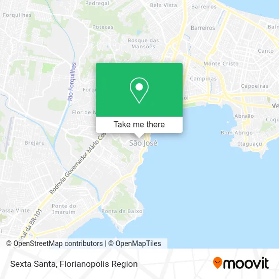 Sexta Santa map