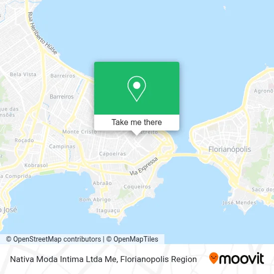 Nativa Moda Intima Ltda Me map