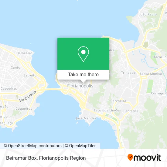 Beiramar Box map