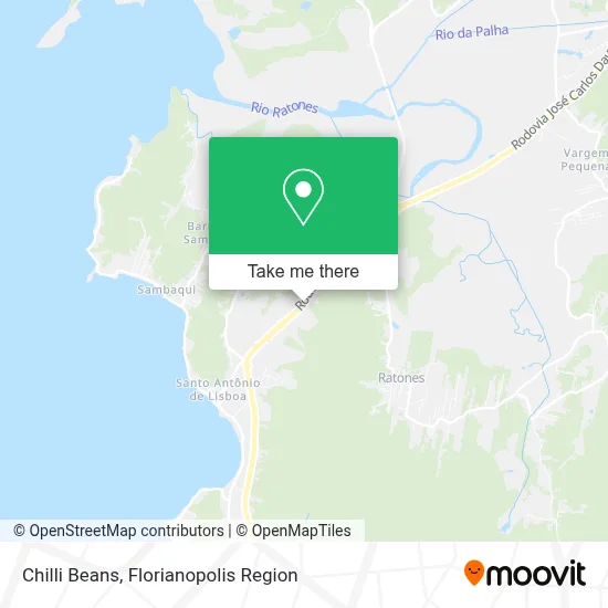 Chilli Beans map