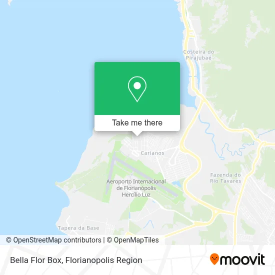 Bella Flor Box map