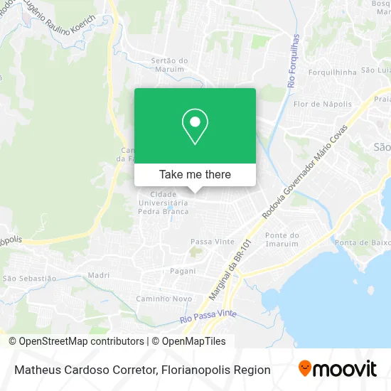 Matheus Cardoso Corretor map