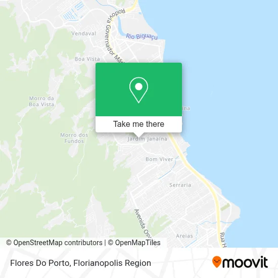 Flores Do Porto map