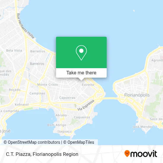 C.T. Piazza map