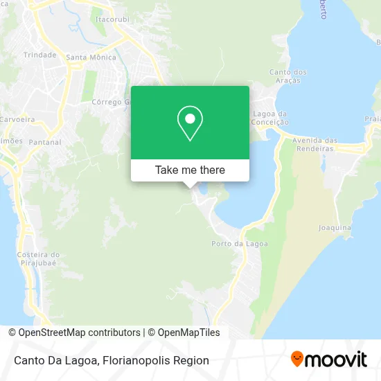 Canto Da Lagoa map