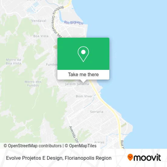 Evolve Projetos E Design map
