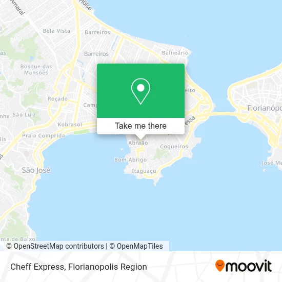 Cheff Express map