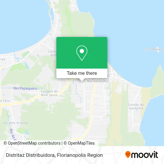 Distritaz Distribuidora map
