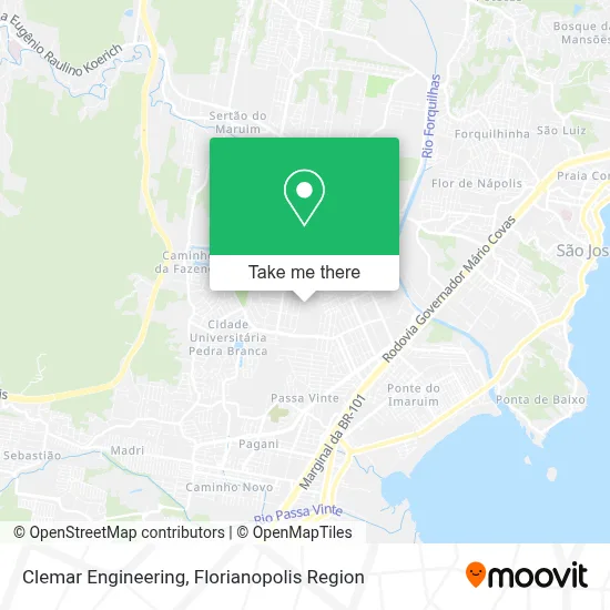 Clemar Engineering map