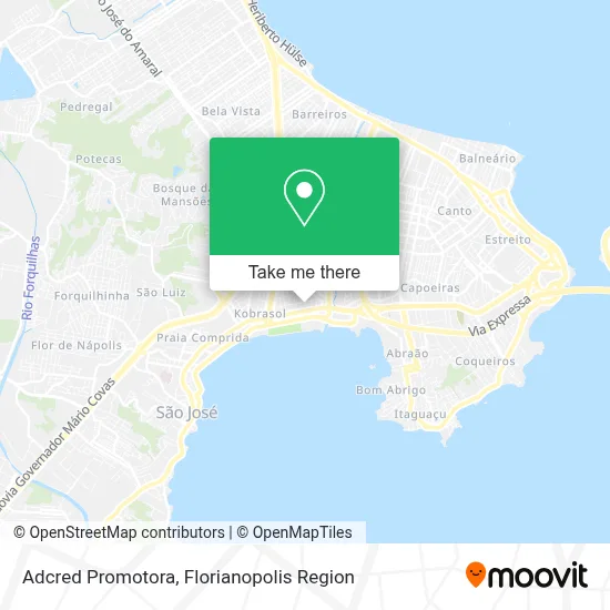 Adcred Promotora map