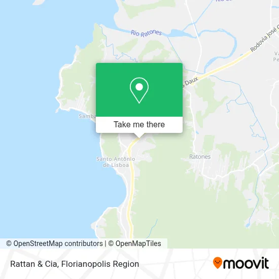 Rattan & Cia map