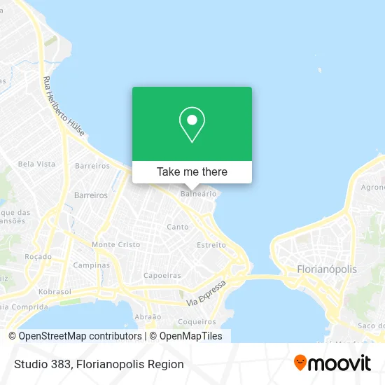 Studio 383 map