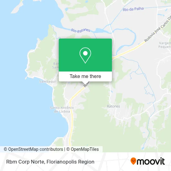 Rbm Corp Norte map