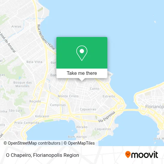 O Chapeiro map