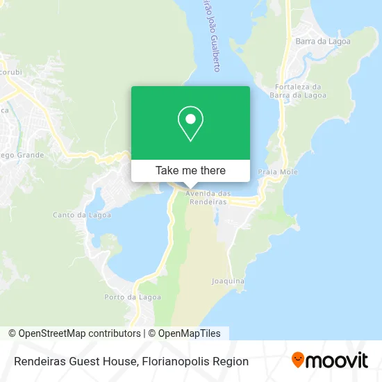 Rendeiras Guest House map