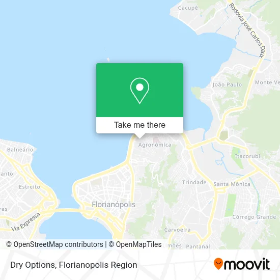 Dry Options map