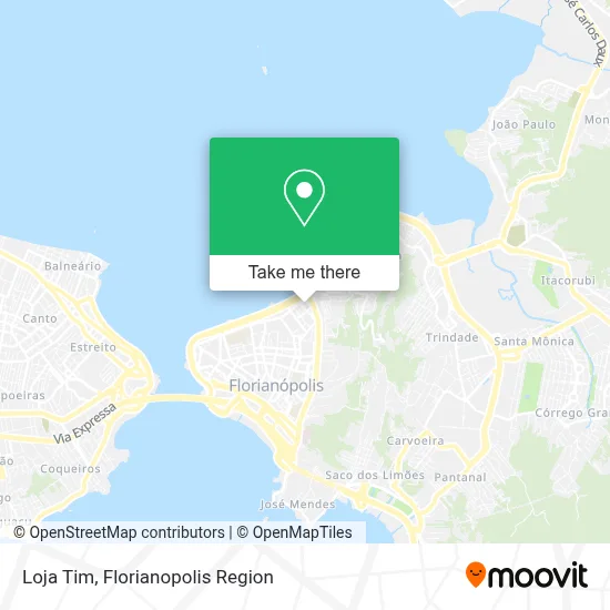 Loja Tim map