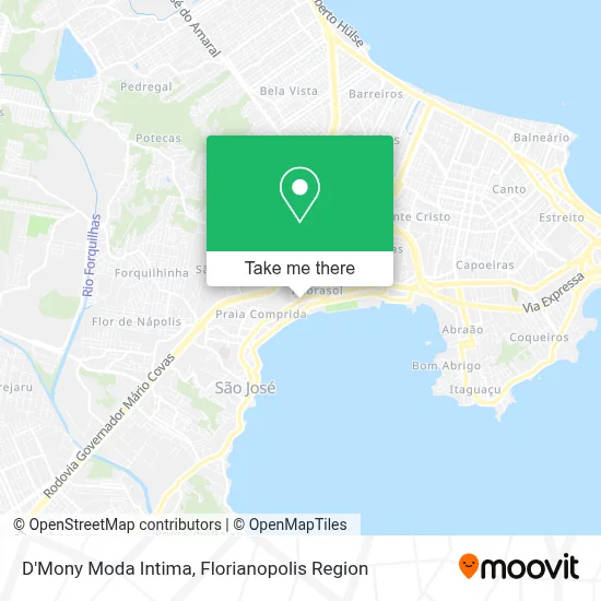 D'Mony Moda Intima map