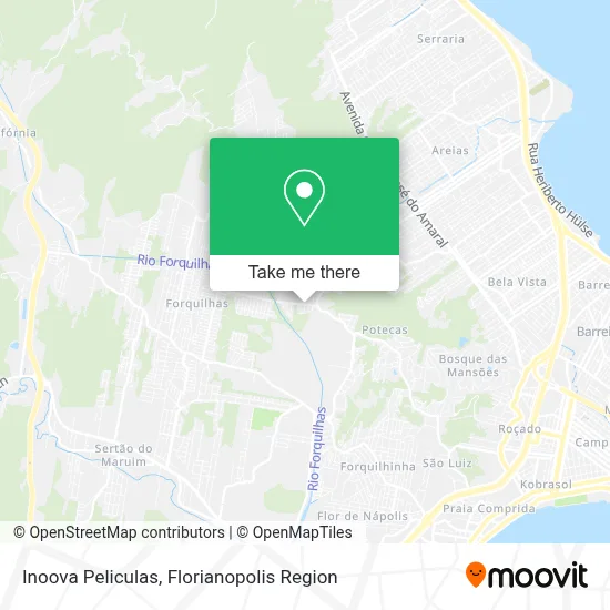 Inoova Peliculas map