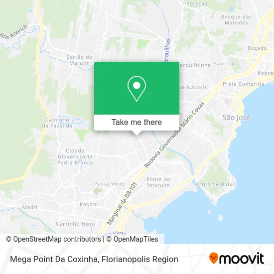 Mega Point Da Coxinha map