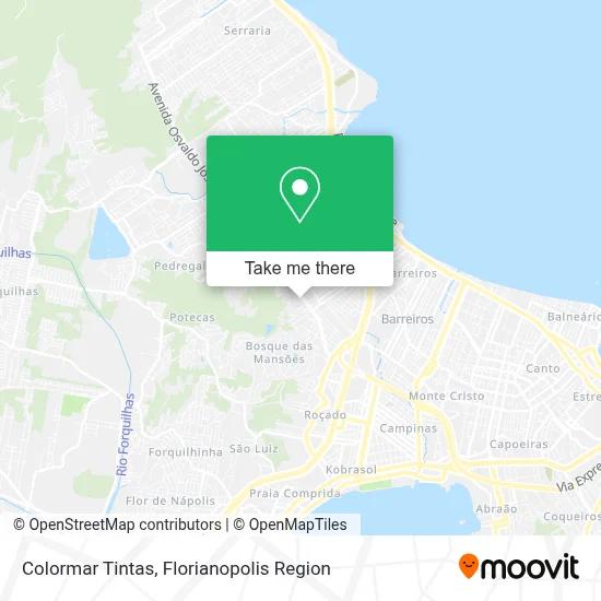 Colormar Tintas map