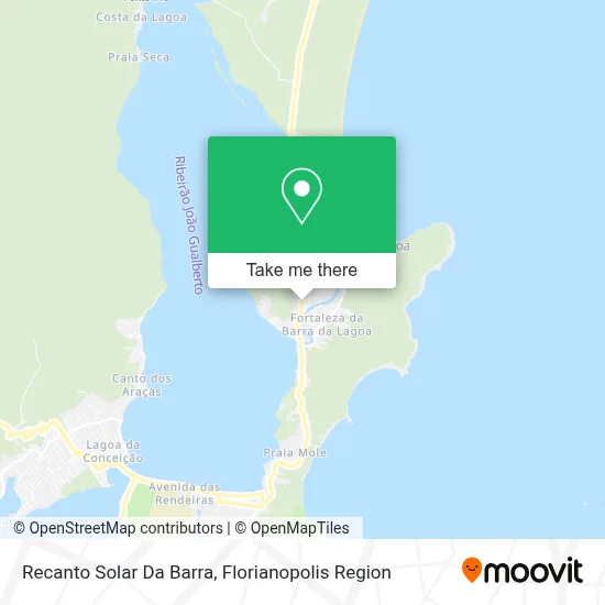 Recanto Solar Da Barra map