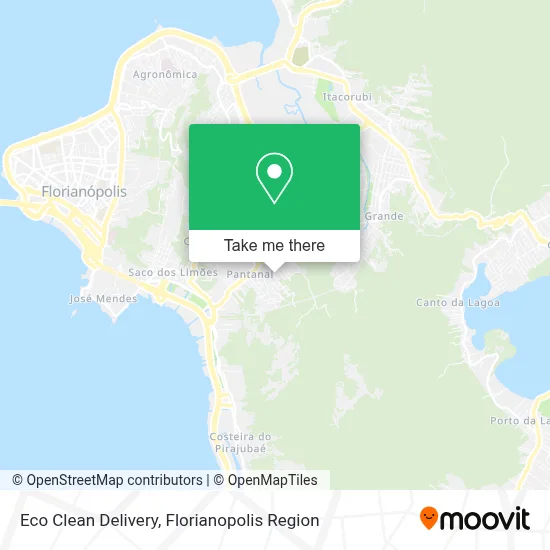 Eco Clean Delivery map