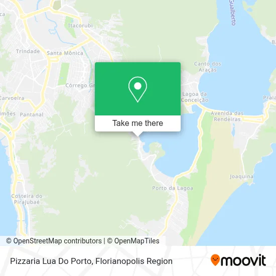 Pizzaria Lua Do Porto map