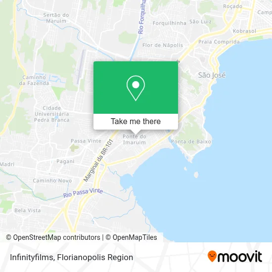 Infinityfilms map