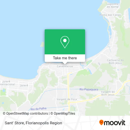 Sant' Store map