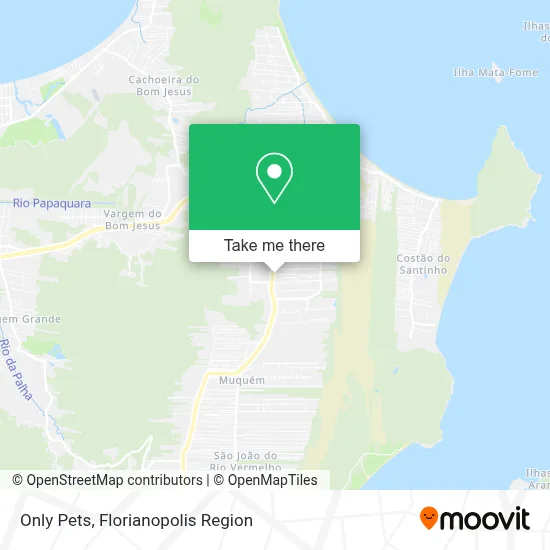 Only Pets map